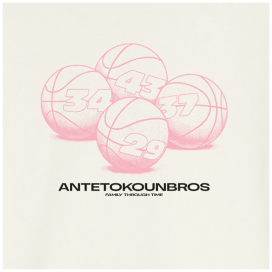 Antetokounbros Unisex κοντομάνικη μπλούζα AB Full Court Tee